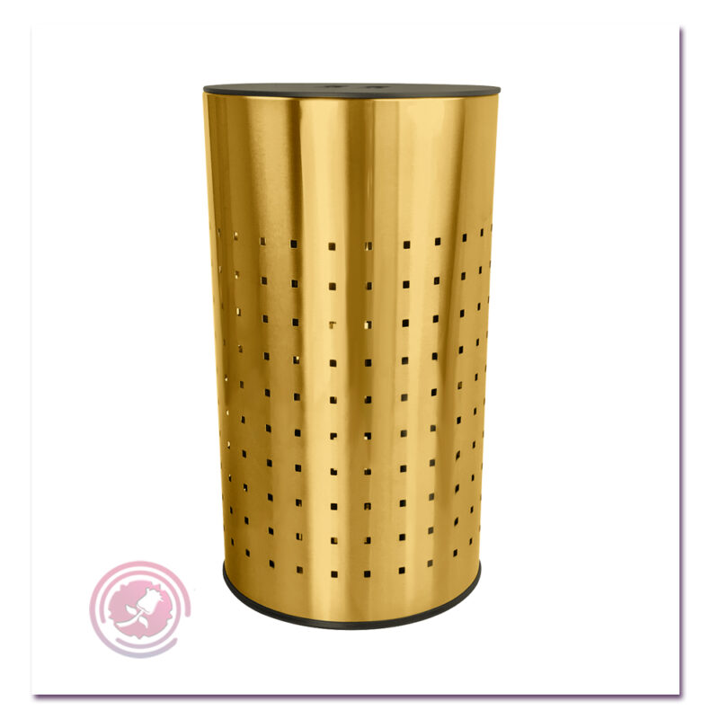 BASKET STAINLESS STEEL GOLD