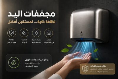 اختيار مجفف يد كهربائي مناسب يمكن أن يجعل عملية تجفيف اليدين أكثر سهولة وسرعة