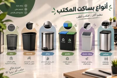 أنواع بساكت المكتب المختلفة واستخداماتها